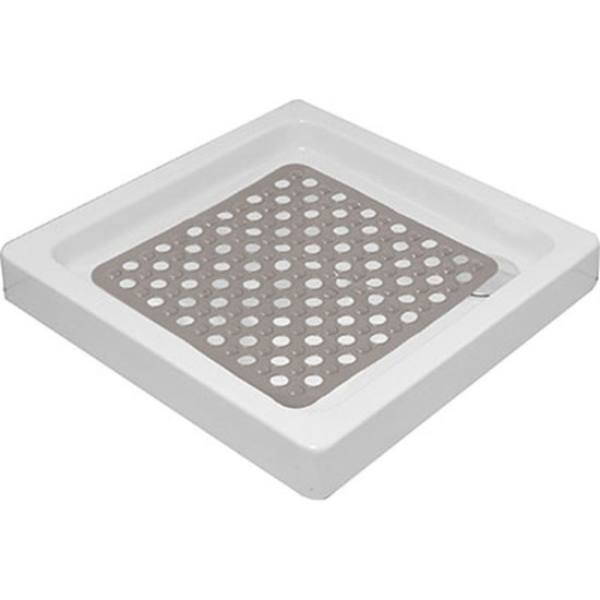 Αντιολισθητικό πατάκι ντουζιέρας Τaupe Tendance 50X50cm