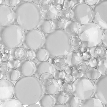Αντιολισθητικό πατάκι μπανιέρας Bubbles Transparent