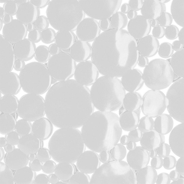 Αντιολισθητικό πατάκι ντουζιέρας Bubbles White