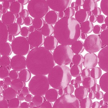 Αντιολισθητικό πατάκι ντουζιέρας Bubbles Fuchia