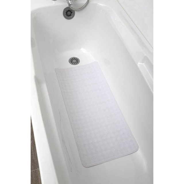 Αντιολισθητικό πατάκι μπανιέρας Natural Rubber White