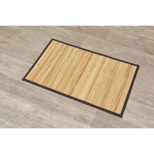 Πατάκι μπάνιου bamboo Natural 50X80cm