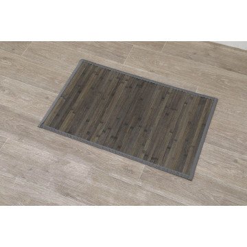 Πατάκι μπάνιου bamboo Grey 50X80cm Πατάκι μπάνιου bamboo Grey 50X80cm