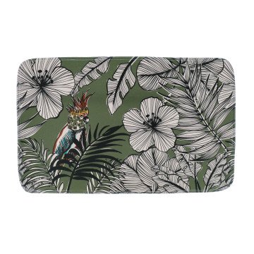 Πατάκι μπάνιου Microfiber Green Jungle 45 x 75 Πατάκι μπάνιου Microfiber Green Jungle 45 x 75