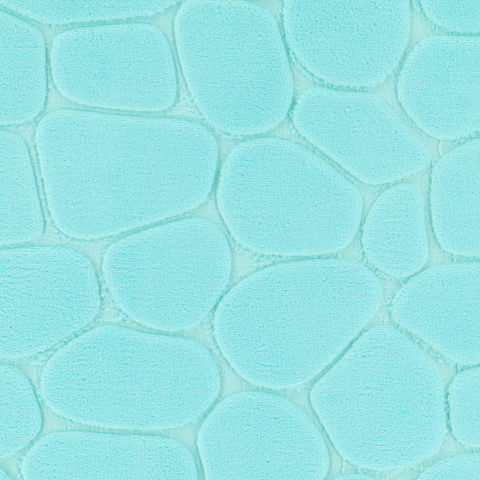 Πατάκι μπάνιου microfiber με αφρό μνήμης Green Blue Tendance 50X80cm