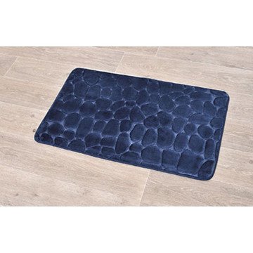 Πατάκι μπάνιου microfiber με αφρό μνήμης Navy Blue 50X80cm Πατάκι μπάνιου microfiber με αφρό μνήμης Navy Blue 50X80cm