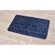 Πατάκι μπάνιου microfiber με αφρό μνήμης Navy Blue 50X80cm