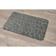 Πατάκι μπάνιου microfiber με αφρό μνήμης Kaki Tendance 50X80cm