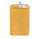 Πατάκι μπάνιου microfiber με αφρό μνήμης Mustard 50X80cm