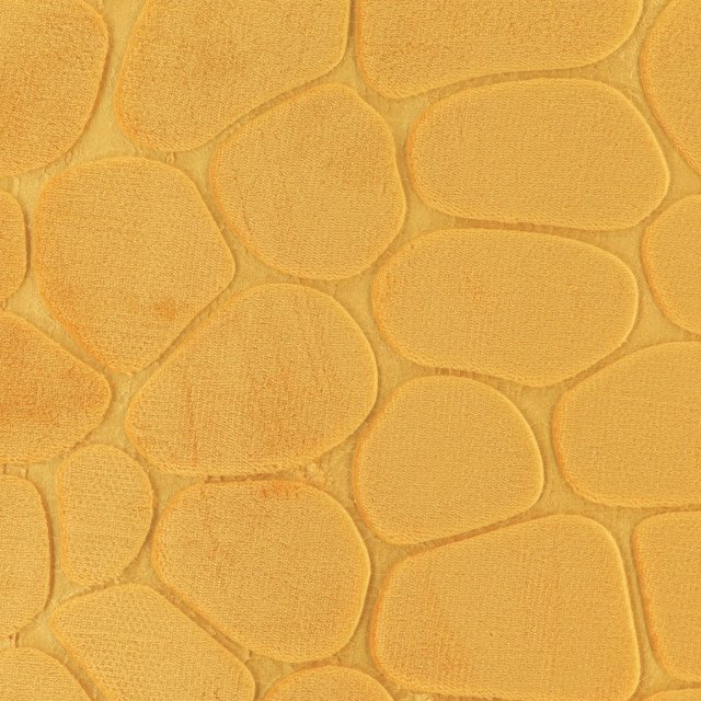 Πατάκι μπάνιου microfiber με αφρό μνήμης Mustard 50X80cm