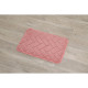 Πατάκι μπάνιου microfiber εφέ τούβλου Pink Tendance 40X60cm