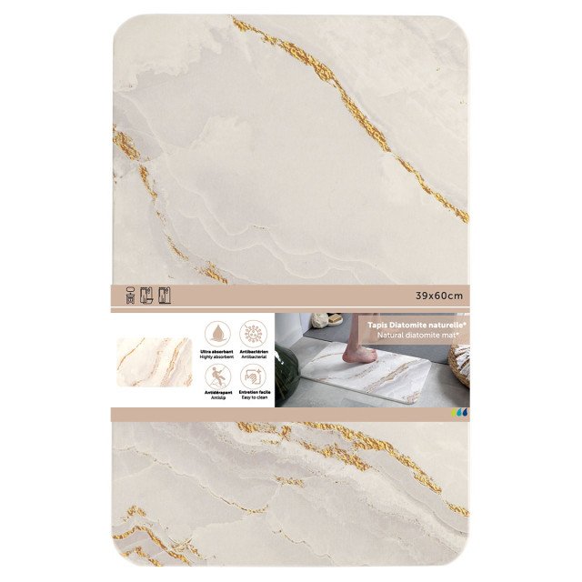  Super απορροφητικό Bath mat Marble