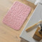 Πατάκι μπάνιου microfiber με αφρό μνήμης Pink 40x60 cm