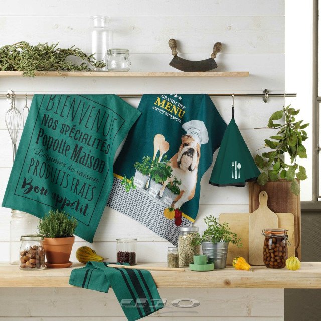 Πετσέτα κουζίνας PRINTED COTTON HOT DOG