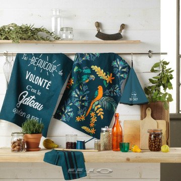 Πετσέτα κουζίνας PRINTED COTTON PANIS Πετσέτα κουζίνας PRINTED COTTON PANIS