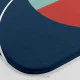 Πατάκι μπάνιου Pop Blue 45 x 75 cm DOUCEUR D'INTÉRIEUR