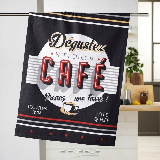 Πετσέτα κουζίνας PRINTED COTTON DEGUSTEZ
