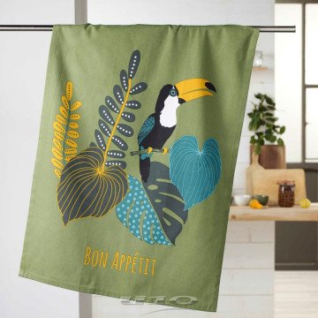 Πετσέτα κουζίνας PRINTED COTTON BRAZILIA Πετσέτα κουζίνας PRINTED COTTON BRAZILIA