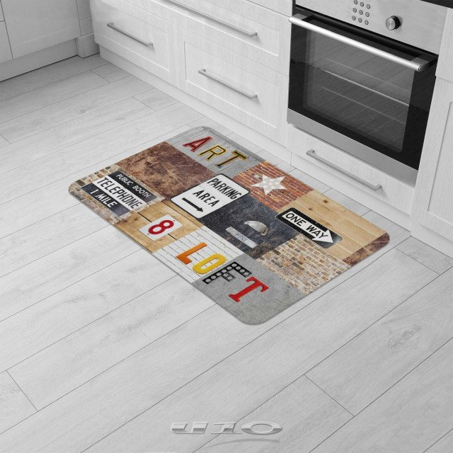 Πατάκι κουζίνας EVA FOAM LOFT 45 x 75 cm DOUCEUR D'INTÉRIEUR