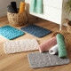 Πατάκι μπάνιου Memory Foam White 40x60 cm