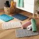 Πατάκι μπάνιου Memory Foam White 40x60 cm