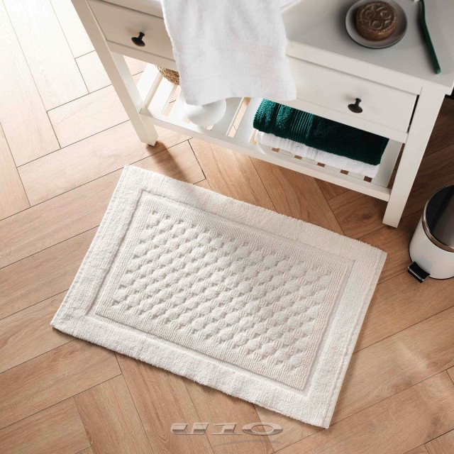Πατάκι μπάνιου WOVEN JACQUARD COTTON DAMARIS