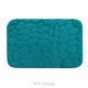 Πατάκι μπάνιου microfiber με αφρό μνήμης Blue/Green 40x60 cm