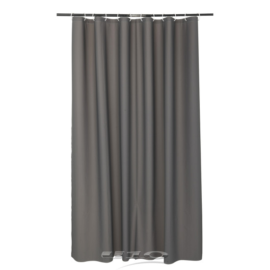 Κουρτίνα μπάνιου SOLID PEVA CHARCOAL GREY Douceur d'intérieur.
