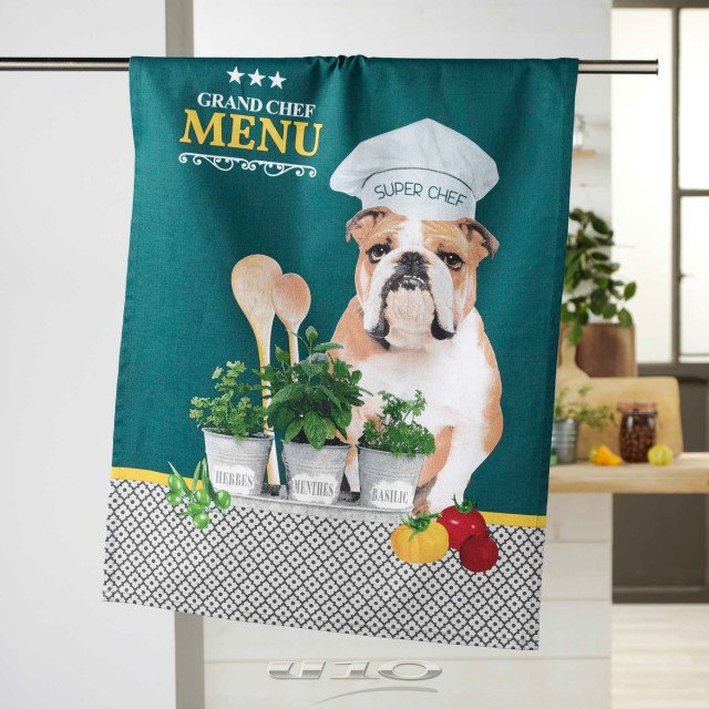 Πετσέτα κουζίνας PRINTED COTTON HOT DOG