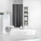 Κουρτίνα μπάνιου SOLID PEVA CHARCOAL GREY Douceur d'intérieur.