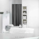 Κουρτίνα μπάνιου SOLID PEVA CHARCOAL GREY Douceur d'intérieur.