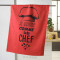 Πετσέτα κουζίνας PRINTED COTTON COMME UN CHEF RED