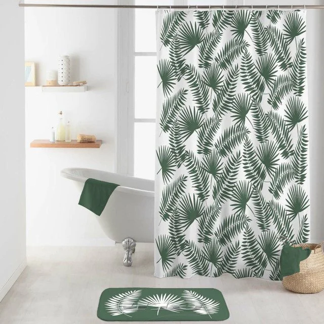 Κουρτίνα μπάνιου PRINTED POLYESTER JUNGLY Douceur d'intérieur.