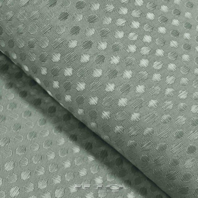 Κουρτίνα μπάνιου υφασμάτινη με τρουκς  Light Grey Douceur d'intérieur.