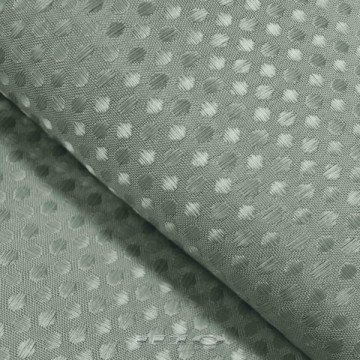 Κουρτίνα μπάνιου υφασμάτινη  PLAIN JACQUARD QUARTZ LIGHT GREY Douceur d'intérieur.