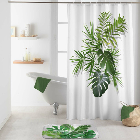 Κουρτίνα μπάνιου PRINTED POLYESTER AMAZONICA Douceur d'intérieur.