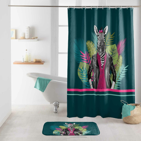 Κουρτίνα μπάνιου PRINTED POLYESTER MARTY Douceur d'intérieur.