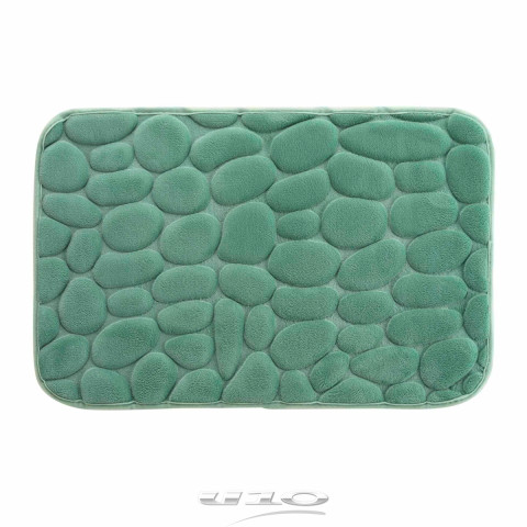 Πατάκι μπάνιου microfiber με αφρό μνήμης Lime Green 40x60 cm