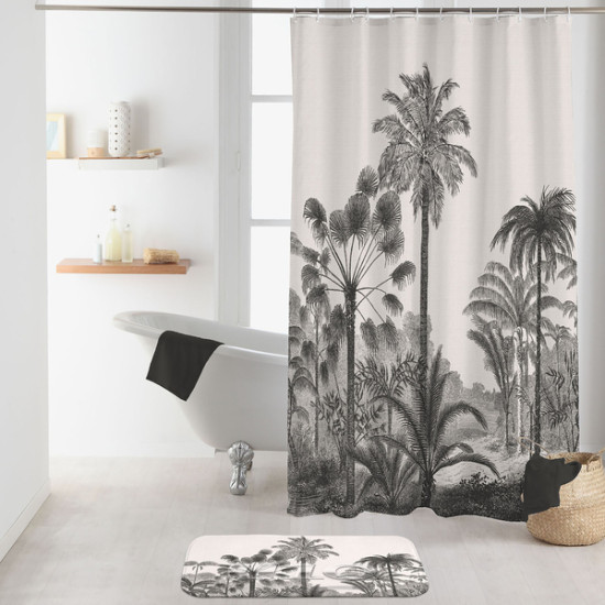 Κουρτίνα μπάνιου PRINTED POLYESTER COCOTY Douceur d'intérieur.
