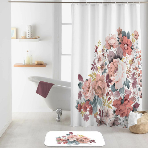 Κουρτίνα μπάνιου PRINTED POLYESTER JAYANA Douceur d'intérieur.