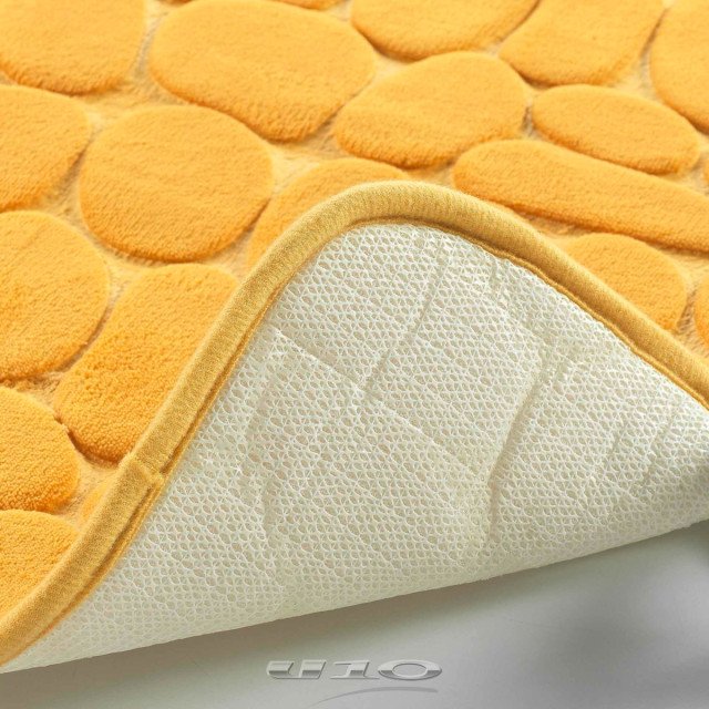 Πατάκι μπάνιου Memory Foam Mustard 40x60 cm