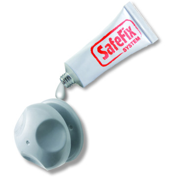 EUREKA Σετ 2 γάντζοι με κόλλα