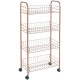 Τροφοθήκη 4/επιπέδων Ascona Copper Line Metaltex
