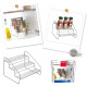 Smart Kitchen εταζέρα 3/επιπέδων Steppo POLYTHERM