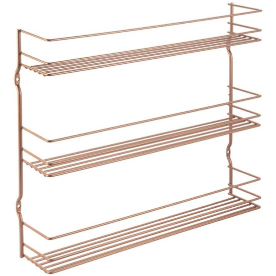 Smart Kitchen Εταζέρα Τοίχου Pepito 3/επιπέδων Copper POLYTHERM