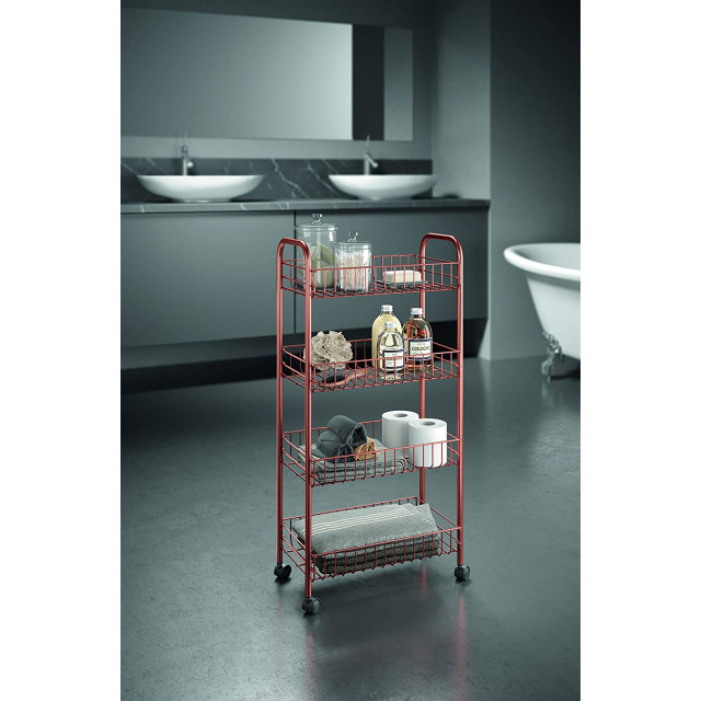 Τροφοθήκη 4/επιπέδων Ascona Copper Line Metaltex