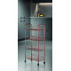 Τροφοθήκη 4/επιπέδων Ascona Copper Line Metaltex