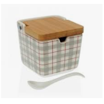 Βαζάκι με κουταλάκι για ζάχαρη ή τριμμένο τυρί "Camy" Versa Βαζάκι με κουταλάκι για ζάχαρη ή τριμμένο τυρί "Camy" Versa