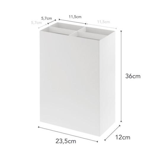Ομπρελοθήκη Smart Wide White Yamazaki