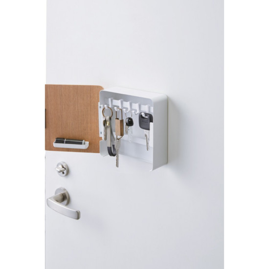 Μαγνητικό Κουτί Κλειδοθήκη White&Plywood Yamazaki